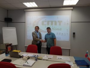 CMT- Geschäftsführer Fabrizio Stante und MVZ- Geschäftsführer Zlatko Vodopija